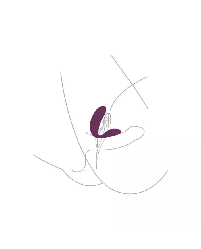 XOCOON - VIBRATEUR BOUND LOVE COUPLES VIOLET XOCOON - VIBRATEUR BOUND LOVE COUPLES VIOLET