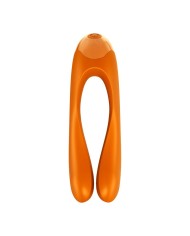 SATISFYER - VIBRATEUR DOIGTS CANDY CANE ORANGE