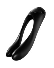 SATISFYER - VIBRATEUR DOIGTS CANDY CANE ORANGE