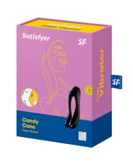 SATISFYER - VIBRATEUR DOIGTS CANDY CANE ORANGE
