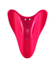 SATISFYER - VIBRATEUR DOIGTS HIGH FLY FUCHSIA