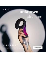 LELO - MASSEUR DE STIMULATION DOUBLE ASPIRATION ENIGMA NOIR