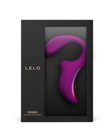 LELO - ENIGMA DOUBLE ASPIRATION STIMULATION MASSEUR ROSE PROFONDE