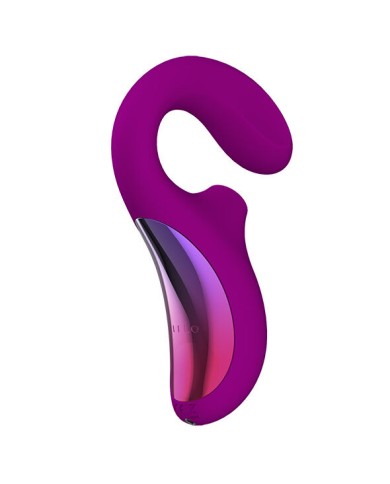 LELO - ENIGMA DOUBLE ASPIRATION STIMULATION MASSEUR ROSE PROFONDE