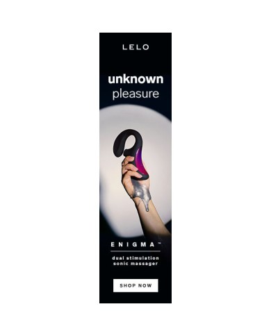 LELO - ENIGMA DOUBLE ASPIRATION STIMULATION MASSEUR ROSE PROFONDE