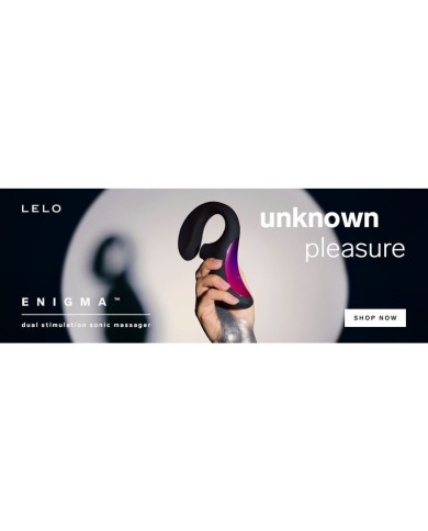LELO - ENIGMA DOUBLE ASPIRATION STIMULATION MASSEUR ROSE PROFONDE