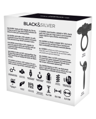 BLACK&SILVER - COCKRING À TÉLÉCOMMANDE CAMERON WATCHME