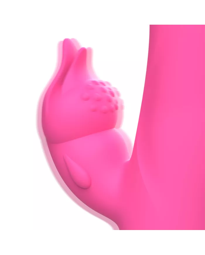 INTENSE - VIBRATEUR JULIO RABBIT SILICONE ROSE