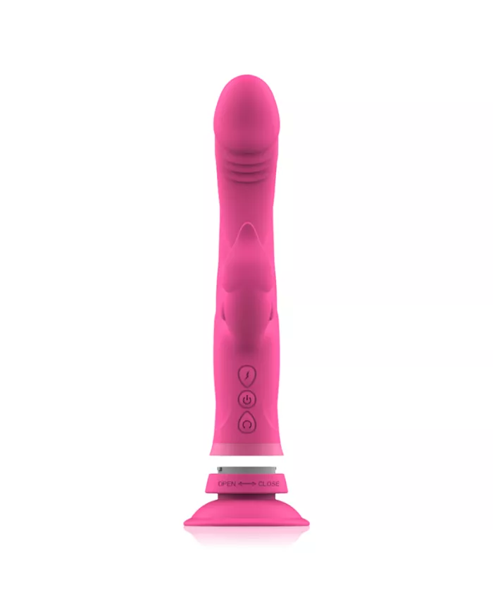 INTENSE - VIBRATEUR JULIO RABBIT SILICONE ROSE
