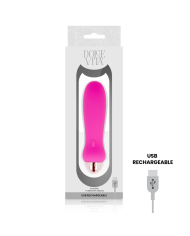 DOLCE VITA - VIBRATEUR RECHARGEABLE CINQ ROSE 7 VITESSES