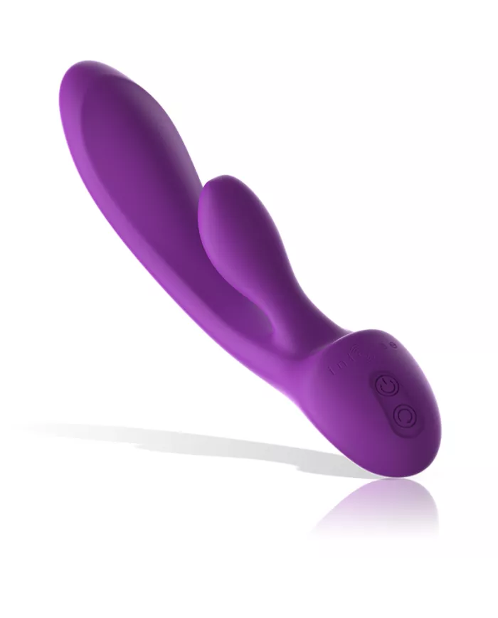 INTENSE - LUIGI RABBIT VIBRATEUR LIQUIDE SILICONE VIOLET