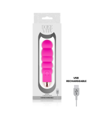 DOLCE VITA - VIBRATEUR RECHARGEABLE SIX ROSE 7 VITESSES
