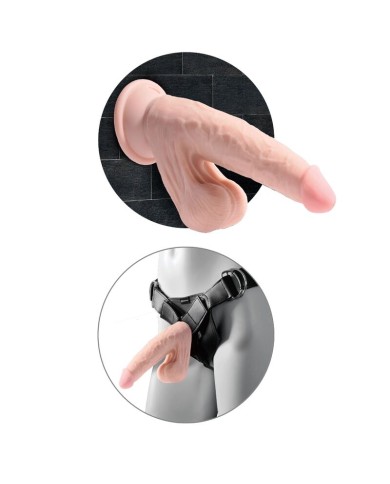 KING COCK - PLUS BALLES GODE 3D 12.7 CM