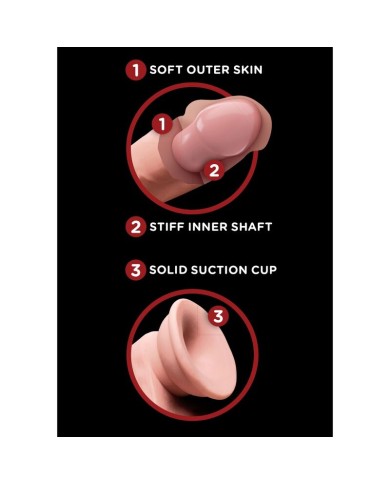 KING COCK - PLUS BALLES GODE 3D 12.7 CM