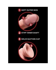 KING COCK - PLUS BALLES GODE 3D 12.7 CM
