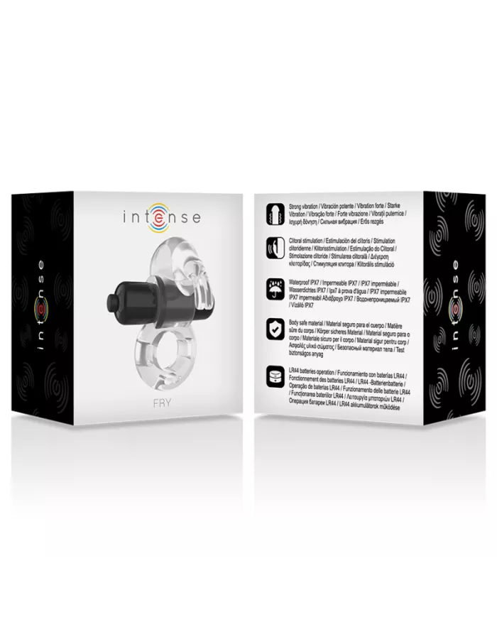 INTENSE - ANNEAU VIBRANT TRANSPARENT FRY