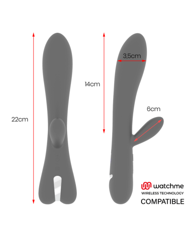 BRILLY GLAM - ERIK VIBROMASSEUR + TÉLÉCOMMANDE WATCHME