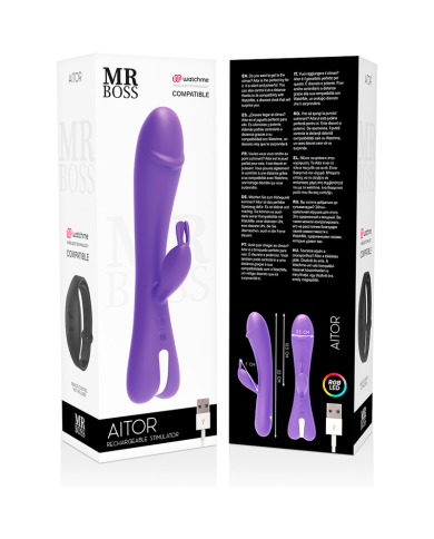 MR BOSS - AITOR RABBIT + TÉLÉCOMMANDE WATCHME