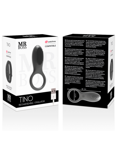 MR BOSS - TINO ANNEAU STIMULANT + TÉLÉCOMMANDE WATCHME