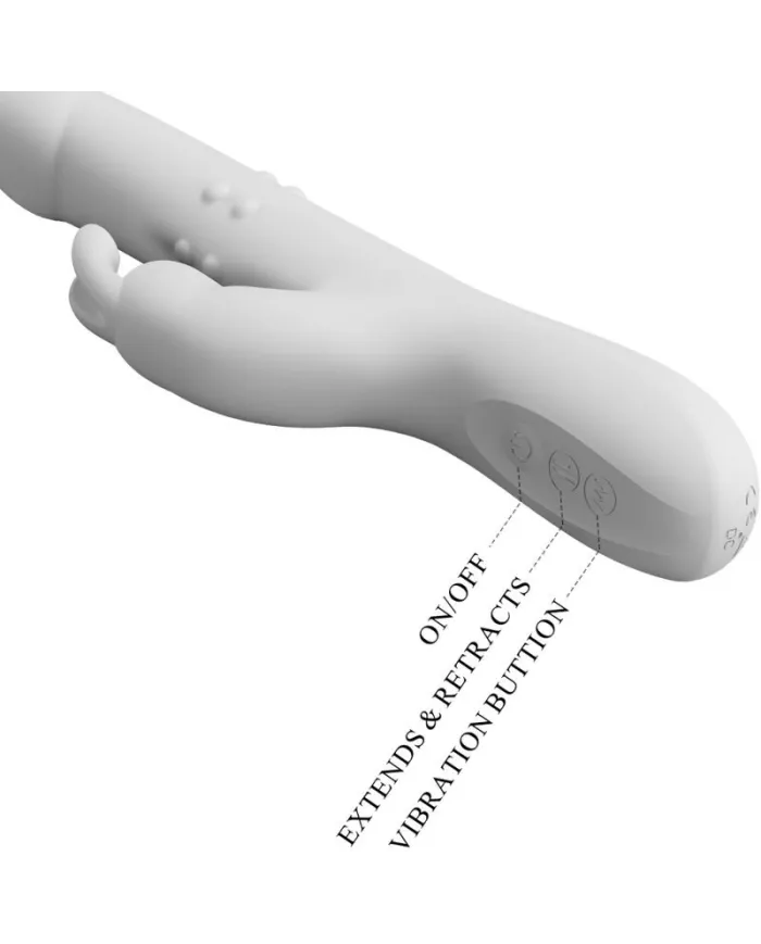 PRETTY LOVE - VIBRATEUR REESE AVEC ROTATION ARGENTÉE PRETTY LOVE - VIBRATEUR REESE AVEC ROTATION ARGENTÉE