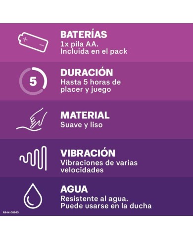 DUREX - VIBRATEUR ORGASMIQUE INTENSE PURE FANTASY