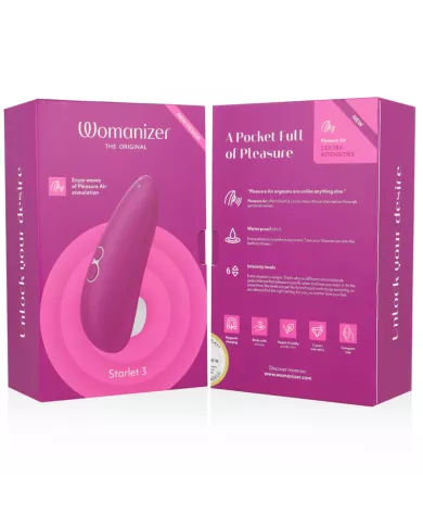 WOMANIZER - STIMULATEUR CLITORAL STARLET 3 VIOLET