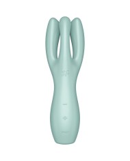 SATISFYER - VIBRATEUR THREESOME 3 ROSE