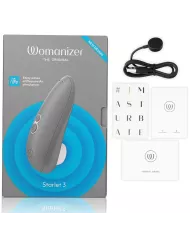 WOMANIZER - STIMULATEUR CLITORAL STARLET 3 GRIS