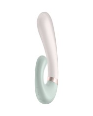 SATISFYER - APPLICATION HEAT WAVE VIBRATOR ROSE