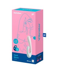 SATISFYER - APPLICATION HEAT WAVE VIBRATOR ROSE