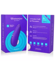 WOMANIZER - STIMULATEUR CLITORAL STARLET 3 INDIGO WOMANIZER - STIMULATEUR CLITORAL STARLET 3 INDIGO