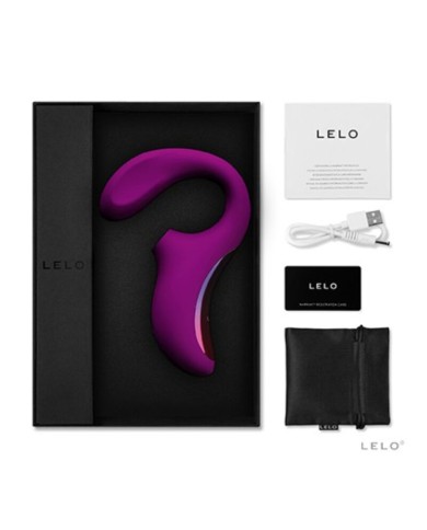 LELO - ENIGMA CRUISE MASSEUR SONIQUE DOUBLE STIMULATION DEEP ROSE