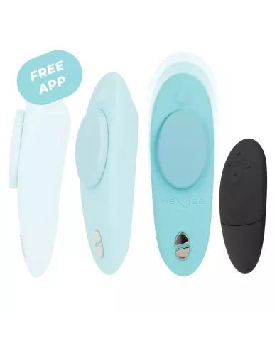 WE-VIBE - VIBRATEUR MOXIE + AQUA CLITORAL