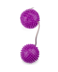 BAILE - BALLES TEXTURÉES VIOLET PROFONDEMENT PLAISIR 3.60 CM