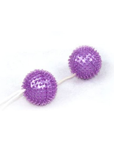 BAILE - BALLES TEXTURÉES VIOLET PROFONDEMENT PLAISIR 3.60 CM