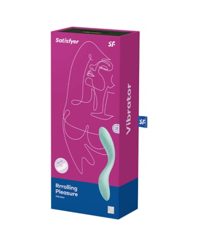 SATISFYER - VIBRATEUR SPOT G RRROLLING PLEASURE VERT