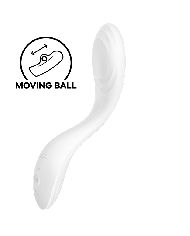 SATISFYER - VIBRATEUR SPOT G RRROLLING PLEASURE VERT
