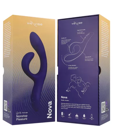 WE-VIBE - VIBRATEUR LAPIN NOVA 3 BLEU NUIT