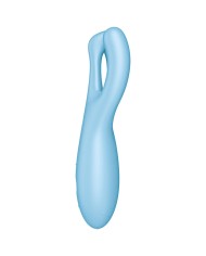 SATISFYER - APPLICATION VIBRATEUR THREESOME 4 ROSE