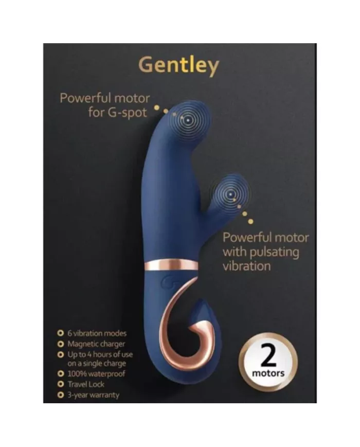 G-VIBE - GENTLEY G-SPOT VIBE BLEU CARAÏBE