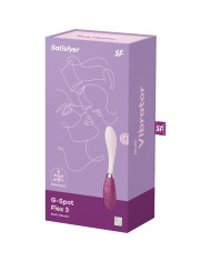 SATISFYER - VIBRATEUR MULTI G-SPOT FLEX 3 GRIS