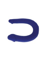 GET REAL - MINI DOUBLE DONG RÉALISTE BLEU
