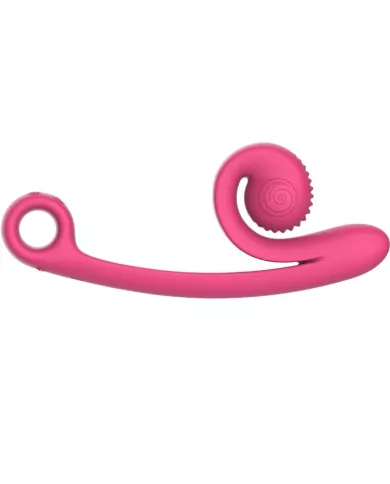 SNAIL VIBE - VIBRATEUR COURBE ROSE SNAIL VIBE - VIBRATEUR COURBE ROSE