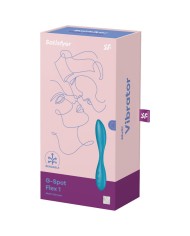 SATISFYER - VIBRATEUR MULTI G-SPOT FLEX 1 BLEU