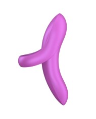 SATISFYER - VIBRATEUR DOIGTS BOLD LOVER BLANC