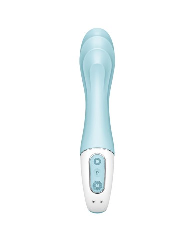 SATISFYER - AIR PUMP VIBRATOR 5+ APP GONFLABLE G-SPOT VIBRATOR BLEU