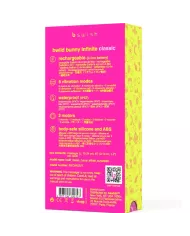 B SWISH - VIBRATEUR RECHARGEABLE CLASSIQUE BWILD BUNNY INFINITE SILICONE ROSE B SWISH - VIBRATEUR RECHARGEABLE CLASSIQUE BWILD BUNNY INFINITE SILICONE ROSE
