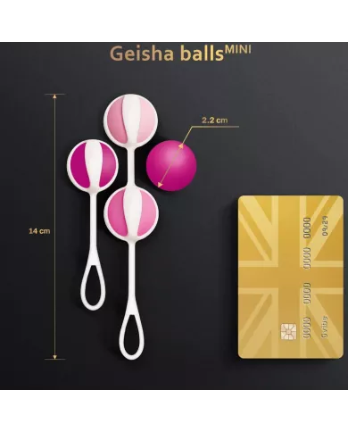 G-VIBE - SET 4 BOULES DE GEISHA MINI VIOLET G-VIBE - SET 4 BOULES DE GEISHA MINI VIOLET