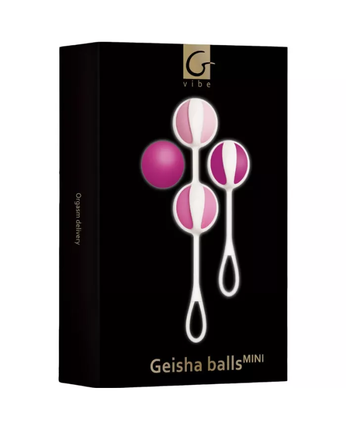 G-VIBE - SET 4 BOULES DE GEISHA MINI VIOLET