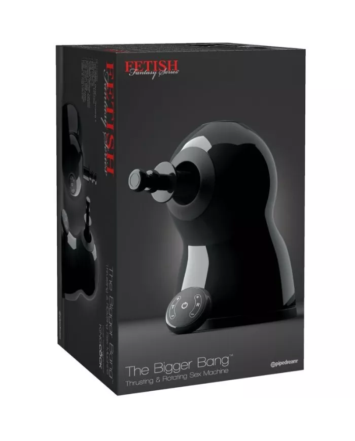 FETISH FANTASY SERIES - SEX MACHINE PLUS GRANDE ROTATION ET POUSSE DE BANG